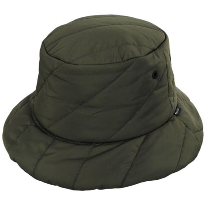 Tilley Endurables | Abbott Thindown Quilted Bucket Hat | 400845 | lead | OLIVE