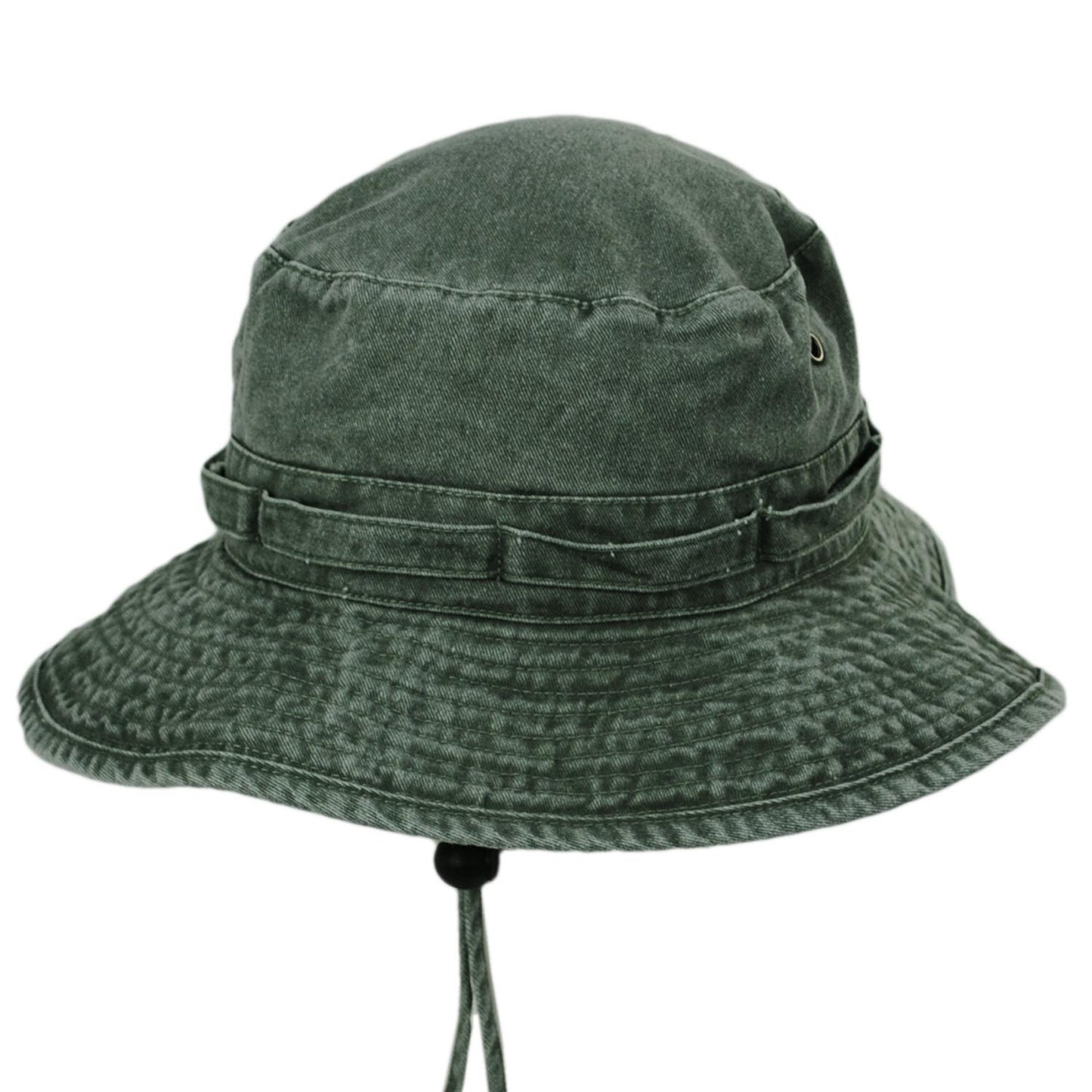 Village Hat Shop | VHS Cotton Booney Hat | 186650 | lead | OLIVE GREEN