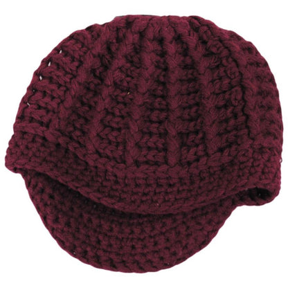 Letizia Chunky Knit Radar Cap