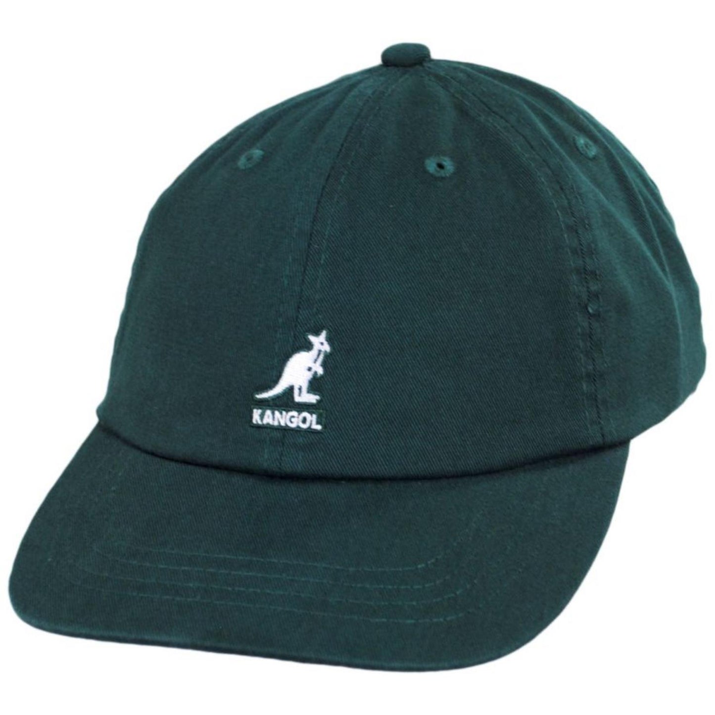 Kangol | Washed Cotton Strapback Baseball Cap Dad Hat - Fall Colors | 201173FW | lead | PINE