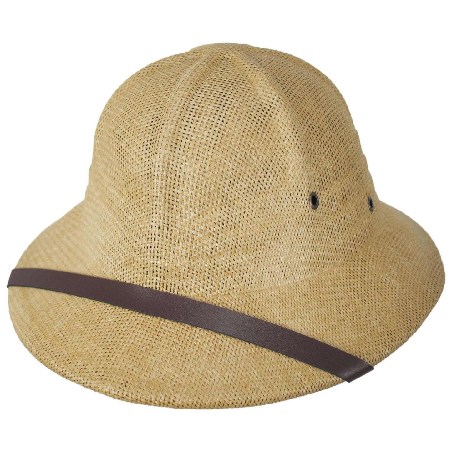 Village Hat Shop | Toyo Straw Pith Helmet | 128800 | lead | TAN