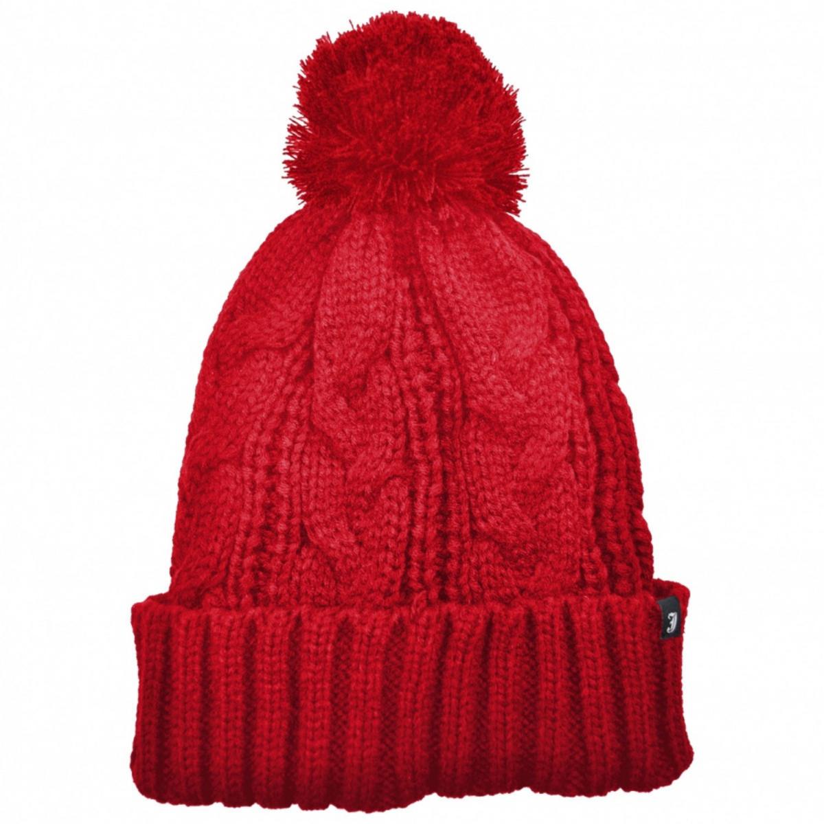 Jaxon Hats | Brooklyn Pom Knit Beanie Hat | 502913 | lead | RED