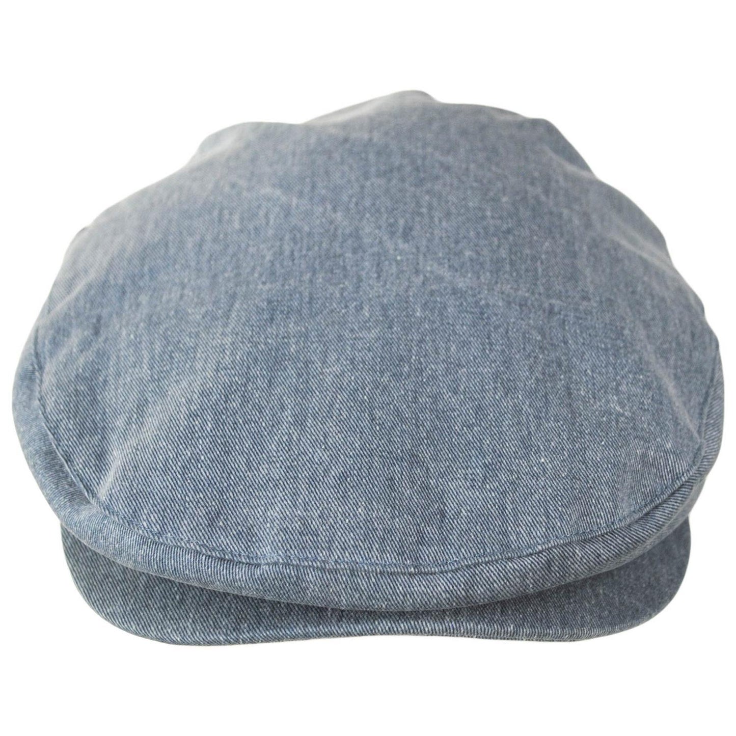 BRIXTON HATS | Barrel Alpha Cotton Ivy Cap | 161579 | front | LIGHT STONE WASH DENIM