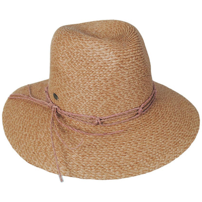 Scala | Llana Toyo Braid Straw Safari Fedora Hat