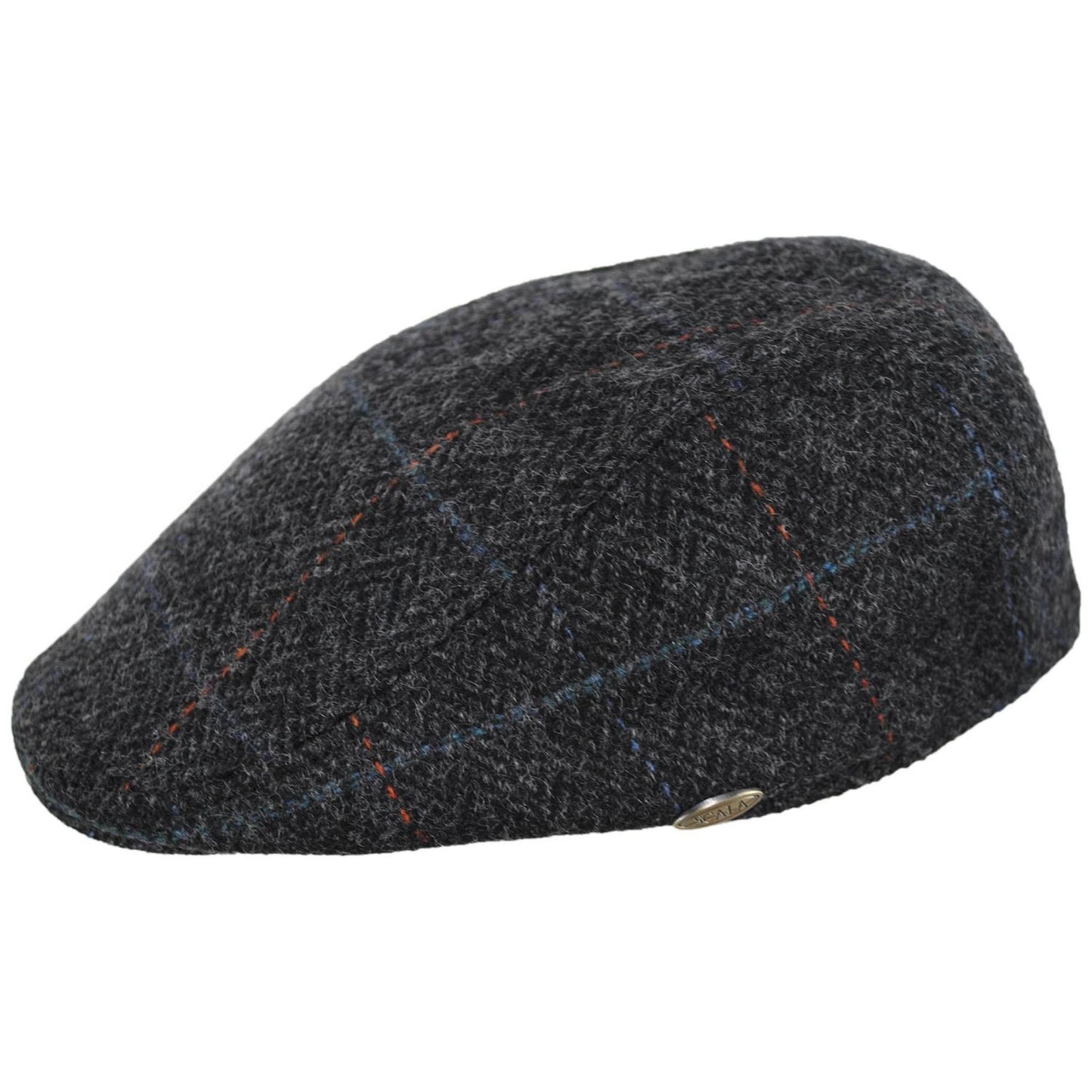 Scala | Adrian Wool Blend Ivy Cap | 160165 | profile | GREY