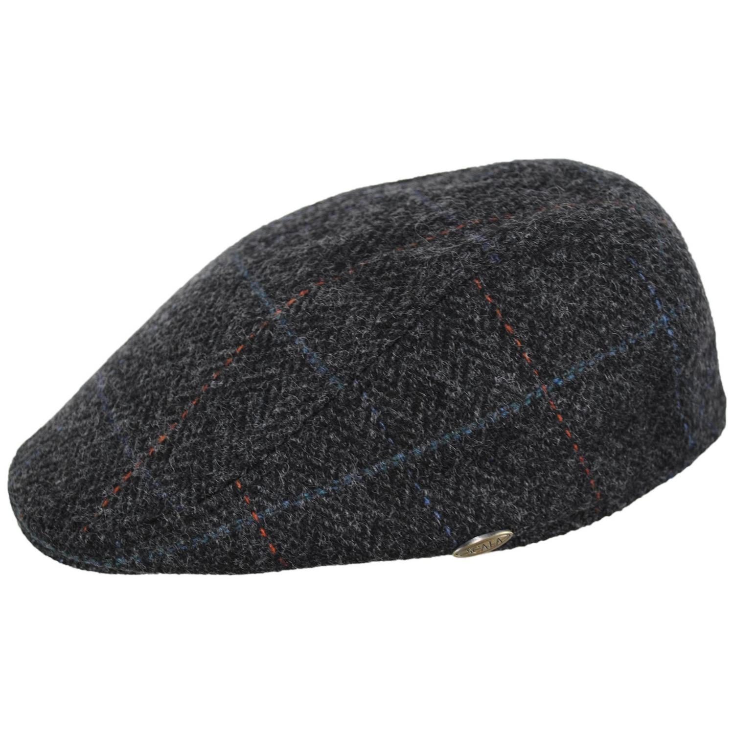 Scala | Adrian Wool Blend Ivy Cap | 160165 | profile | GREY
