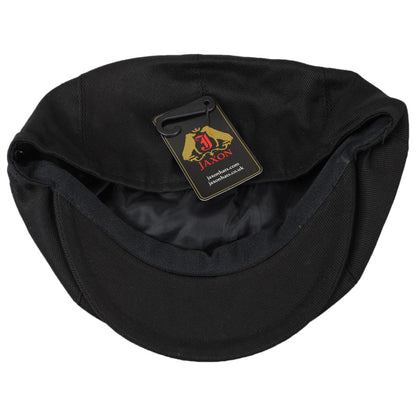 Jaxon Hats | Cotton Newsboy Cap | 167770 | under | BLACK