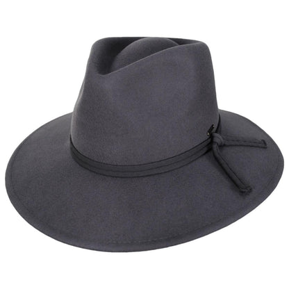 BRIXTON HATS | Joanna Packable Wool Felt Fedora Hat - Dusk | 123926DSK | lead | DUSK