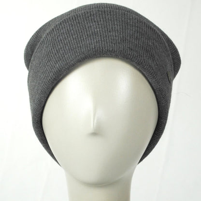 Scala | Ellen Satin Cuff Beanie Hat | 500051 | front | GREY