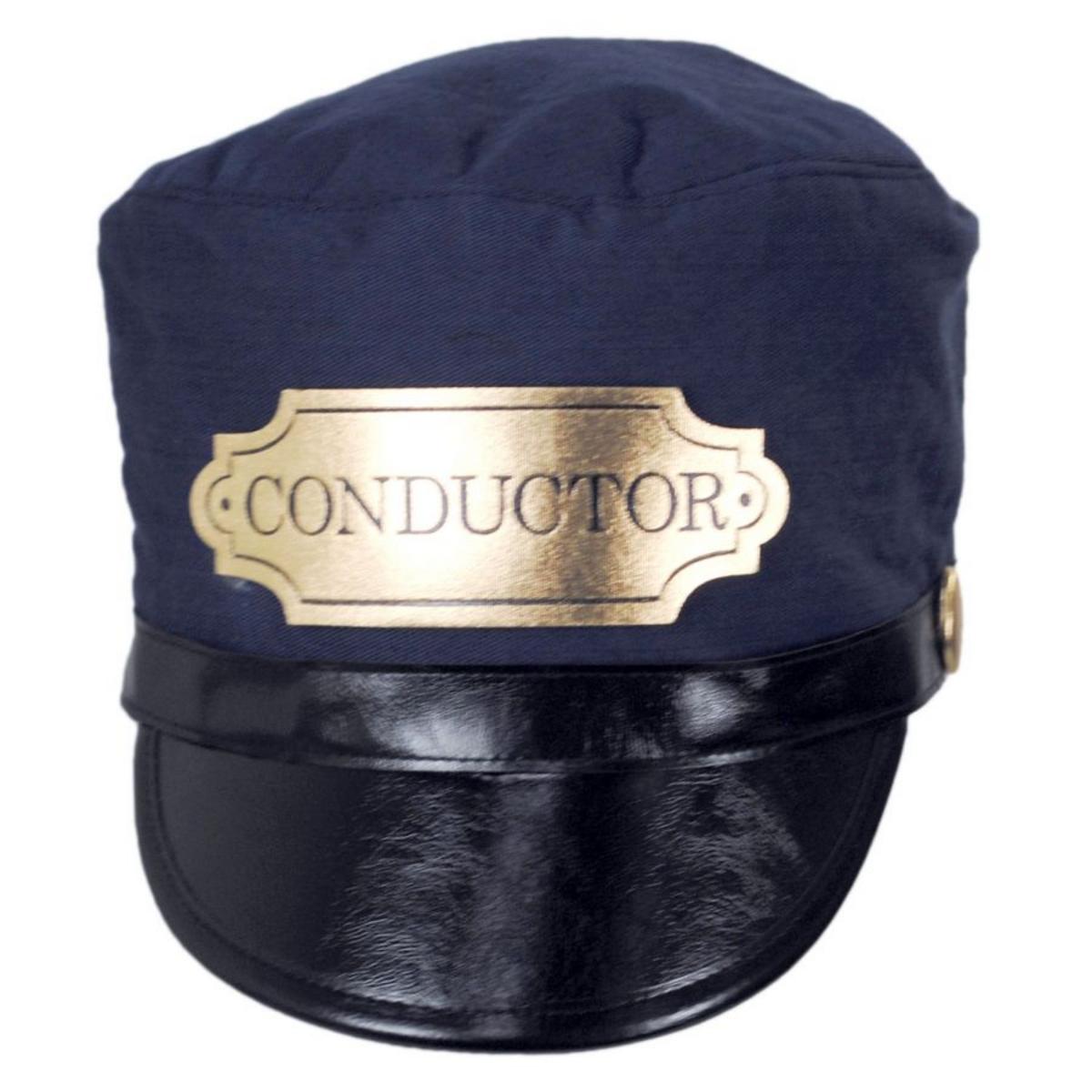 Elope | Train Conductor Hat | 190446 | front | NAVY BLUE
