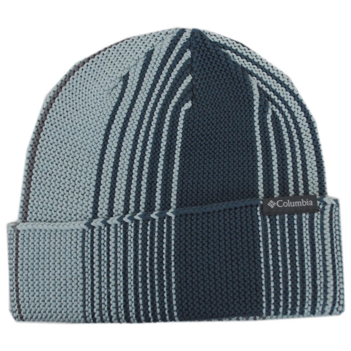 Columbia Sportswear | Alder Springs Cotton Knit Beanie Hat | 500745 | lead | EVERBLUE