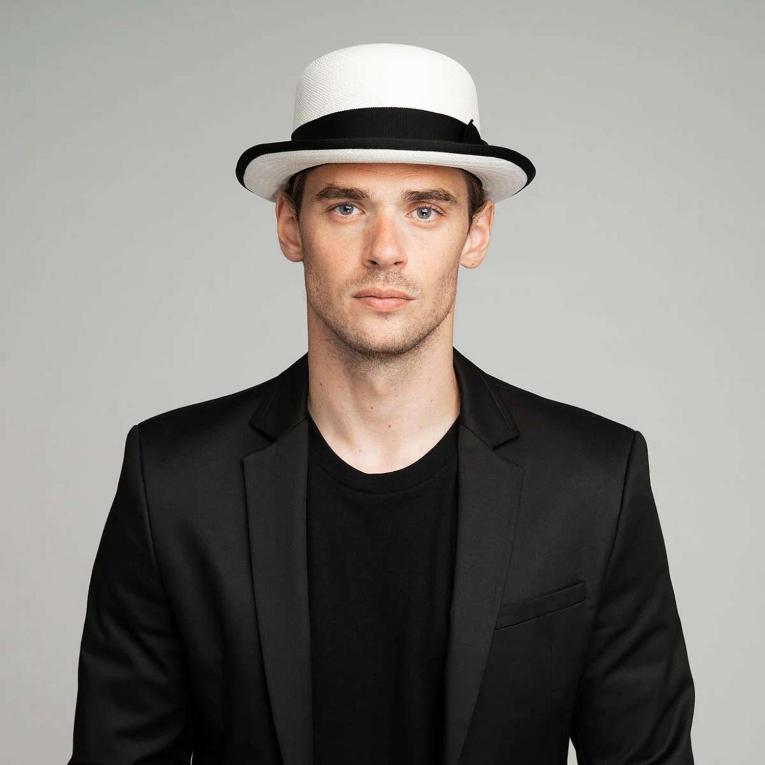 Bailey 1922 | Chaplin Panama Straw Bowler Hat | 127819 | lsmone | MEDIA BLEACH