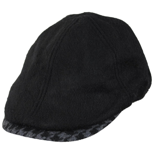 Stacy Adams | Sorvino Wool Blend Pub Ivy Cap | 160159 | lead | BLACK