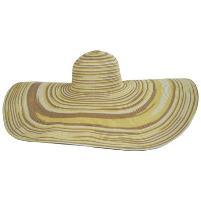 San Diego Hat Company | Look At Me Braided Toyo Straw Sun Hat | 103665 | front | NATURAL