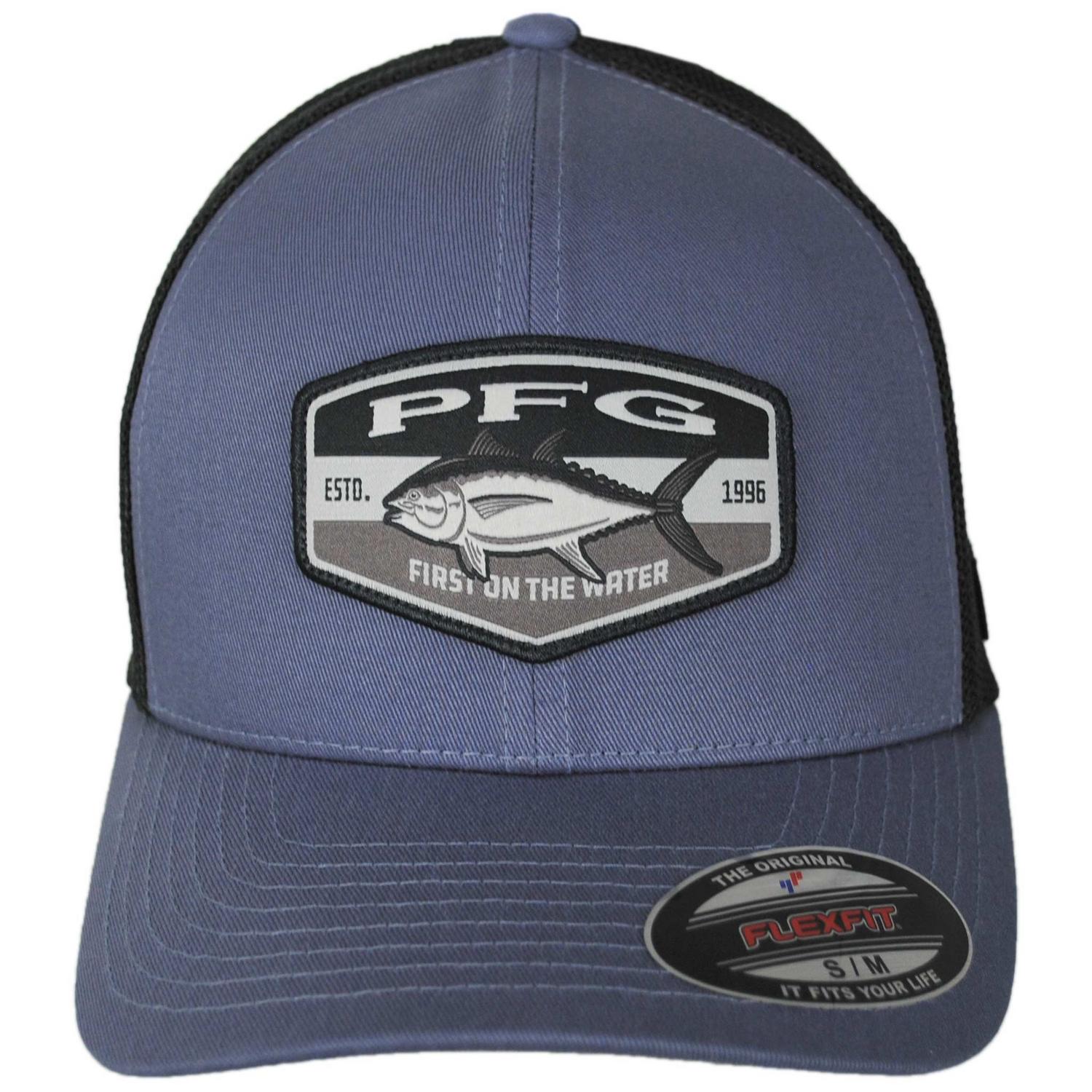 Columbia Sportswear | PFG Patch Mesh Flexfit Fitted Baseball Cap | 400087 | front | NEW MOON