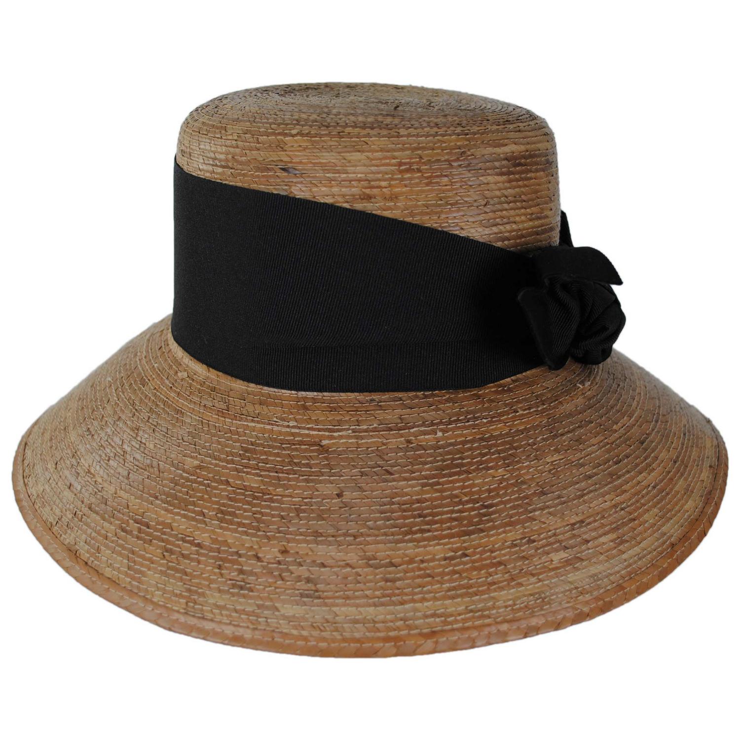 Tula Hats | Somerset Palm Leaf Straw Cloche Hat | 102999 | front | NATURAL