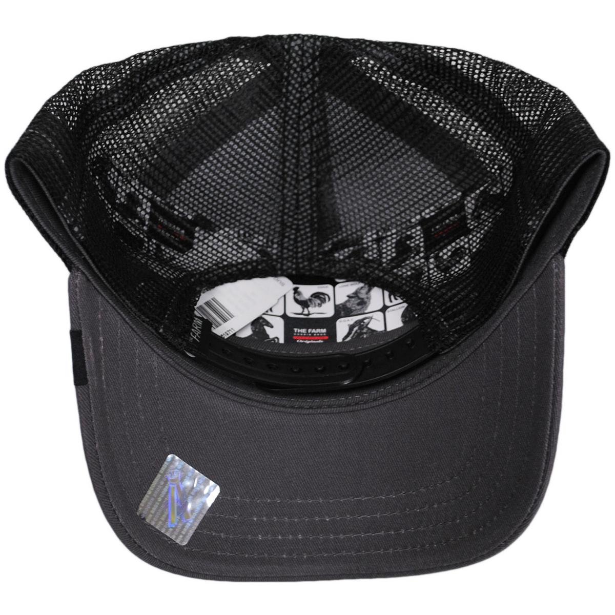 Goorin Bros | Black Panther Trucker Snapback Baseball Cap | 200437 | under | GREY