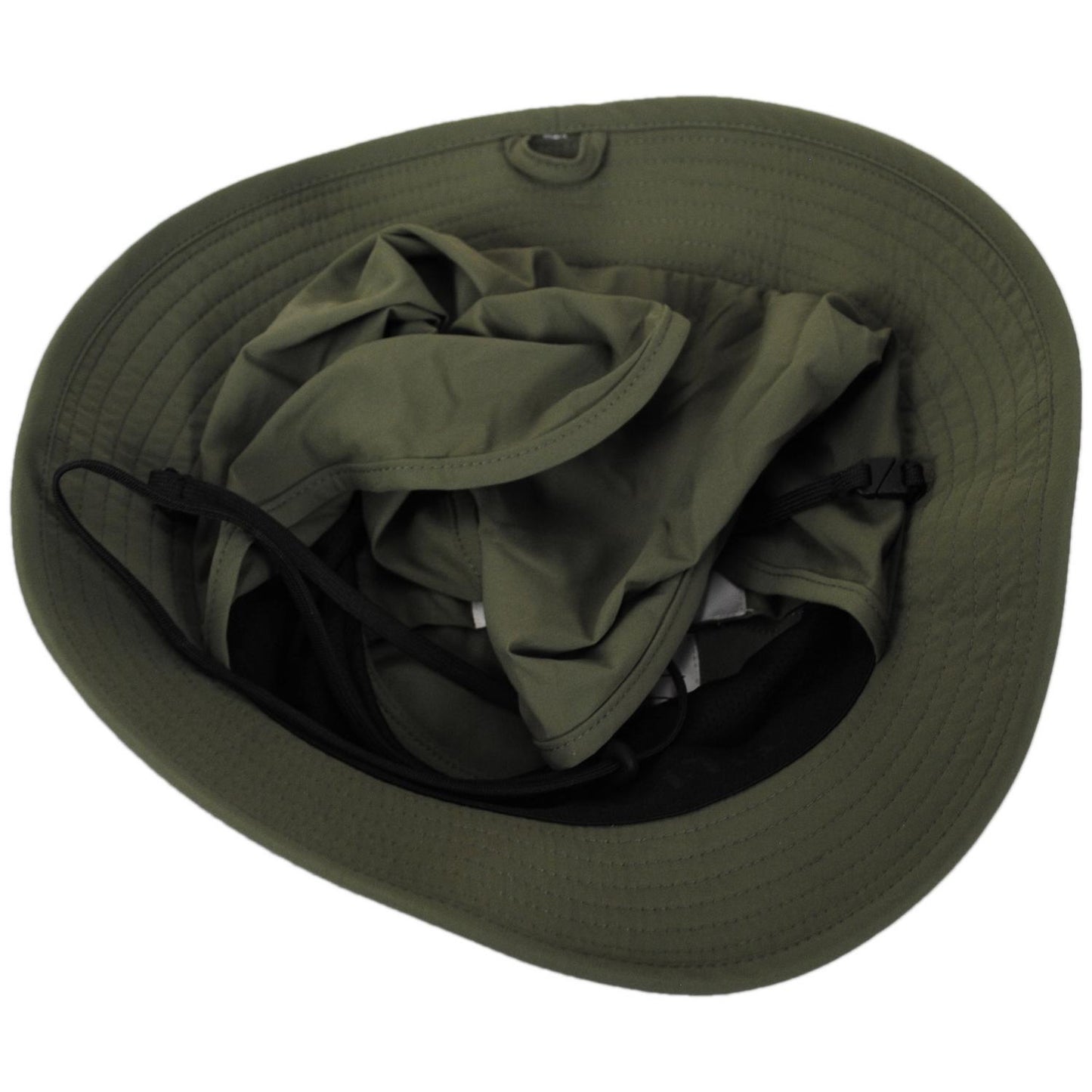 Tilley Endurables | Ultralight Packable Suncape Bucket Hat | 400856 | under | OLIVE