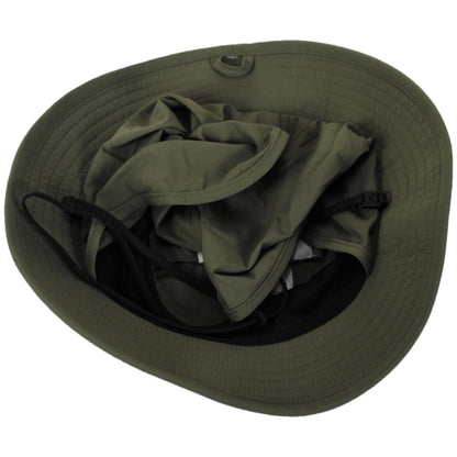 Tilley Endurables | Ultralight Packable Suncape Bucket Hat | 400856 | under | OLIVE