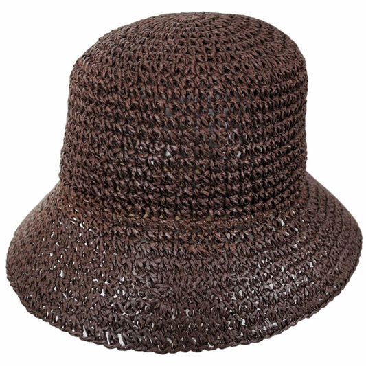 Physician Endorsed | Autumn Toyo Straw Bucket Hat | 102645 | lead | BROWN