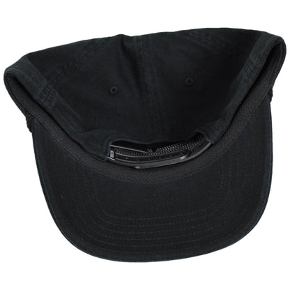 BRIXTON HATS | Watcher Cotton Snapback Baseball Cap | 201733 | under | BLACK