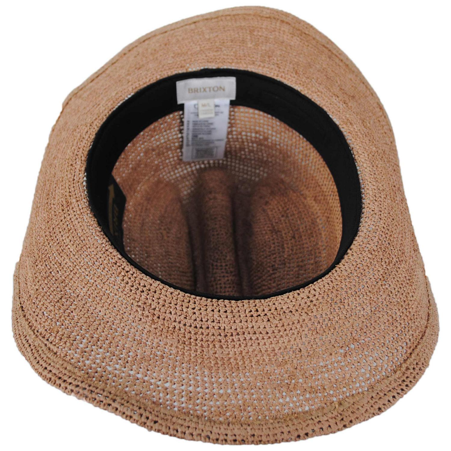 BRIXTON HATS | Odessa Raffia Straw Cowboy Hat - Italian Clay | 104063TC | under | ITALIAN CLAY
