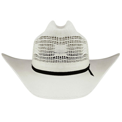 Bailey Western | Desert Breeze Bangora Straw Western Hat | 127921 | front | IVORY