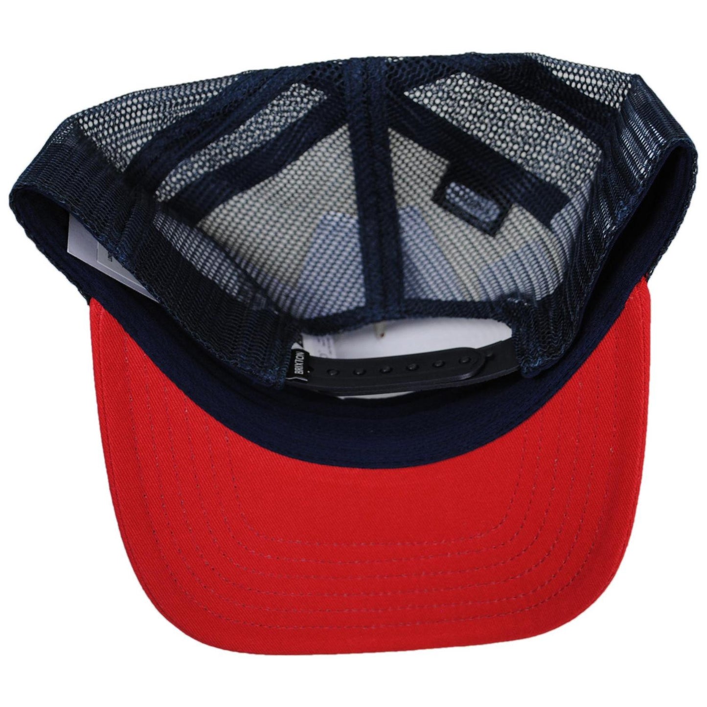 BRIXTON HATS | Lone Star x Brixton Mesh Trucker Snapback Baseball Cap | 201890 | under | RED/WHITE/BLUE