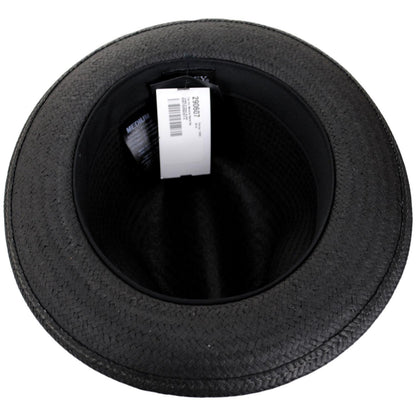 Bailey 1922 | Tino Sun Raindura Straw Fedora Hat | 127942 | under | BLACK