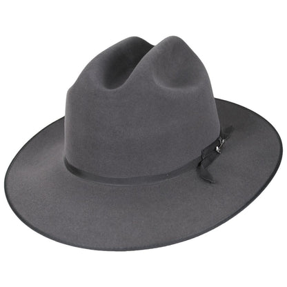 Stetson | Royal Deluxe Open Road Fur Felt Western Hat | 130750 | lead | CARIBOU