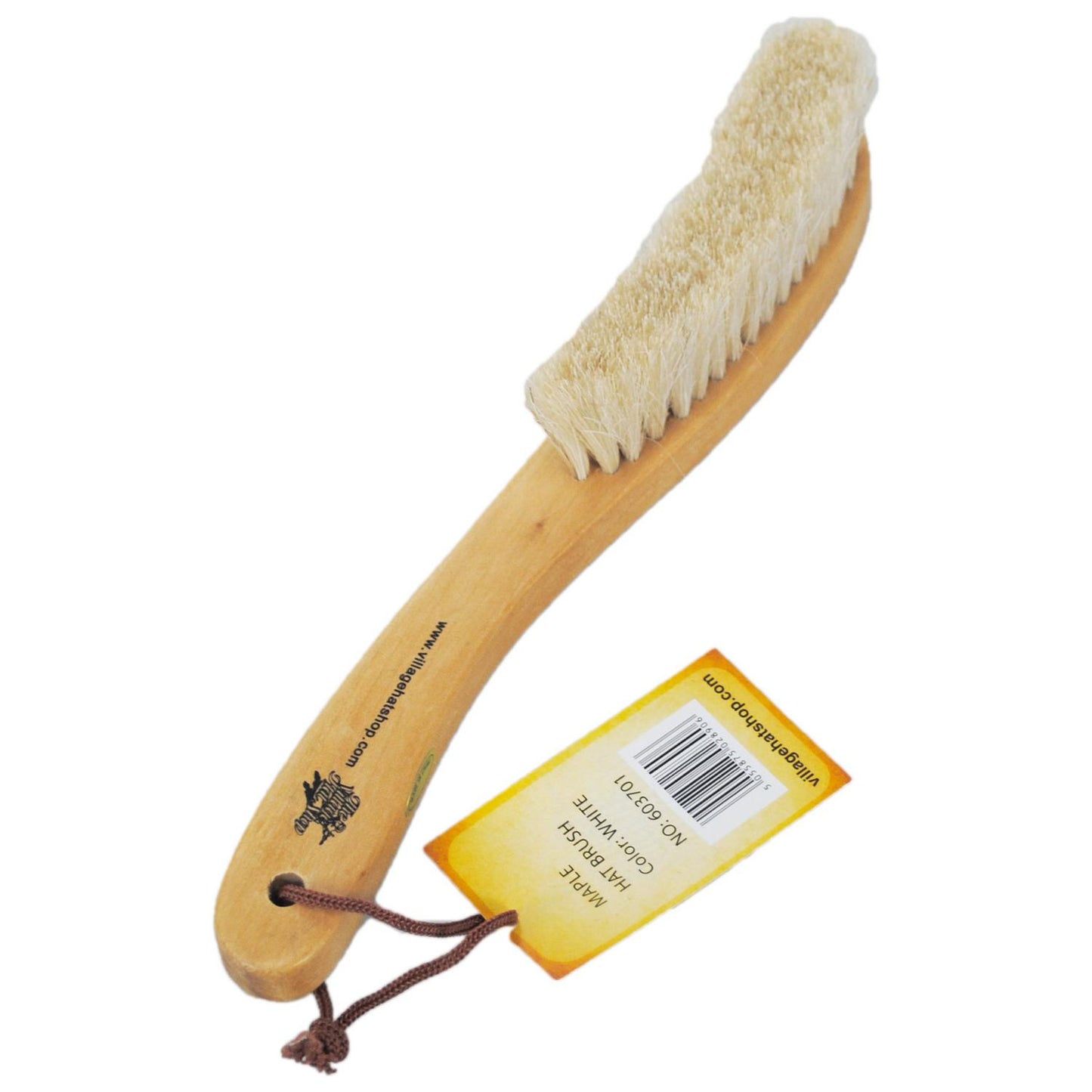 Village Hat Shop | Light Felt Hat Brush | 603701 | lead | WHITE