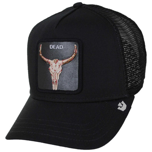 Goorin Bros | Dead Skull Mesh Trucker Snapback Baseball Cap | 200811 | lead | VOID