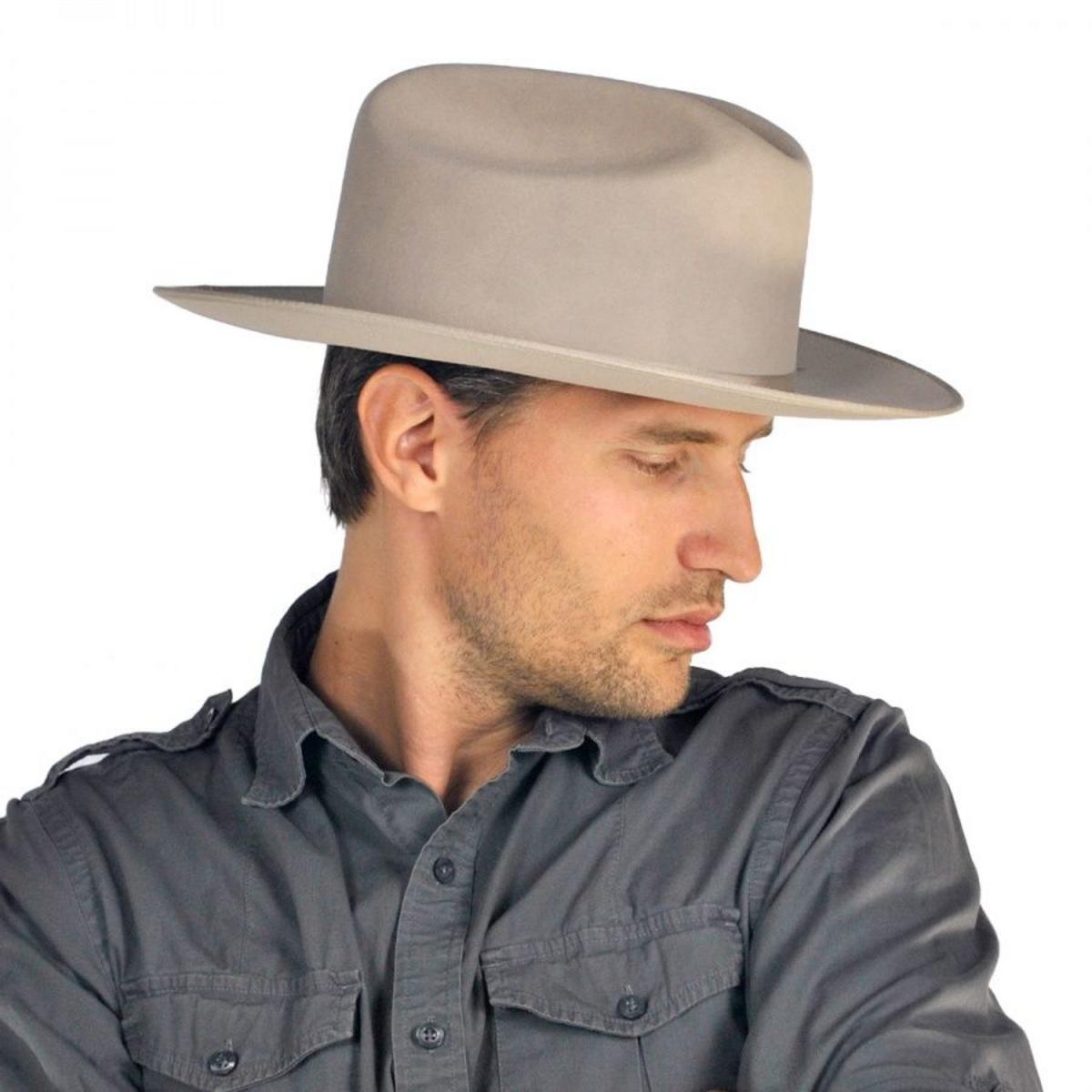 Stetson | Open Road 6X Fur Felt Western Hat | 130620 | lsmtwo | SILVERBELLY