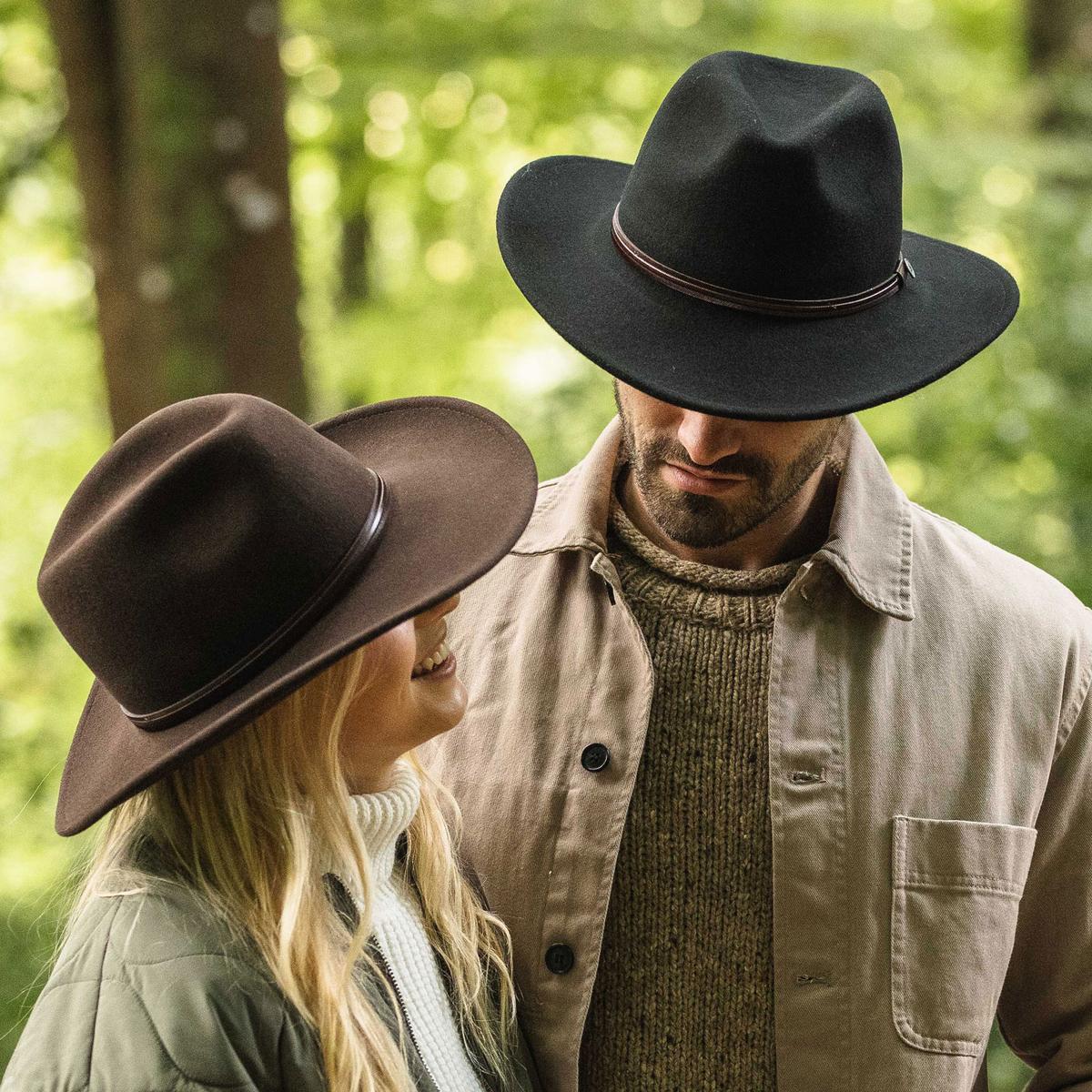 Jaxon Hats | Sedona Wool Felt Cowboy Hat | 135011 | lsmthree | BLACK