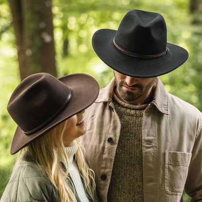 Jaxon Hats | Sedona Wool Felt Cowboy Hat | 135011 | lsmthree | BLACK