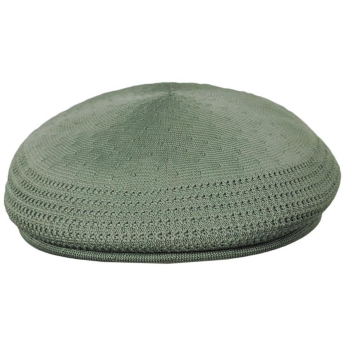 Kangol | Tropic Ventair 504 Ivy Cap - Fashion Colors | 160803 | front | OIL GREEN