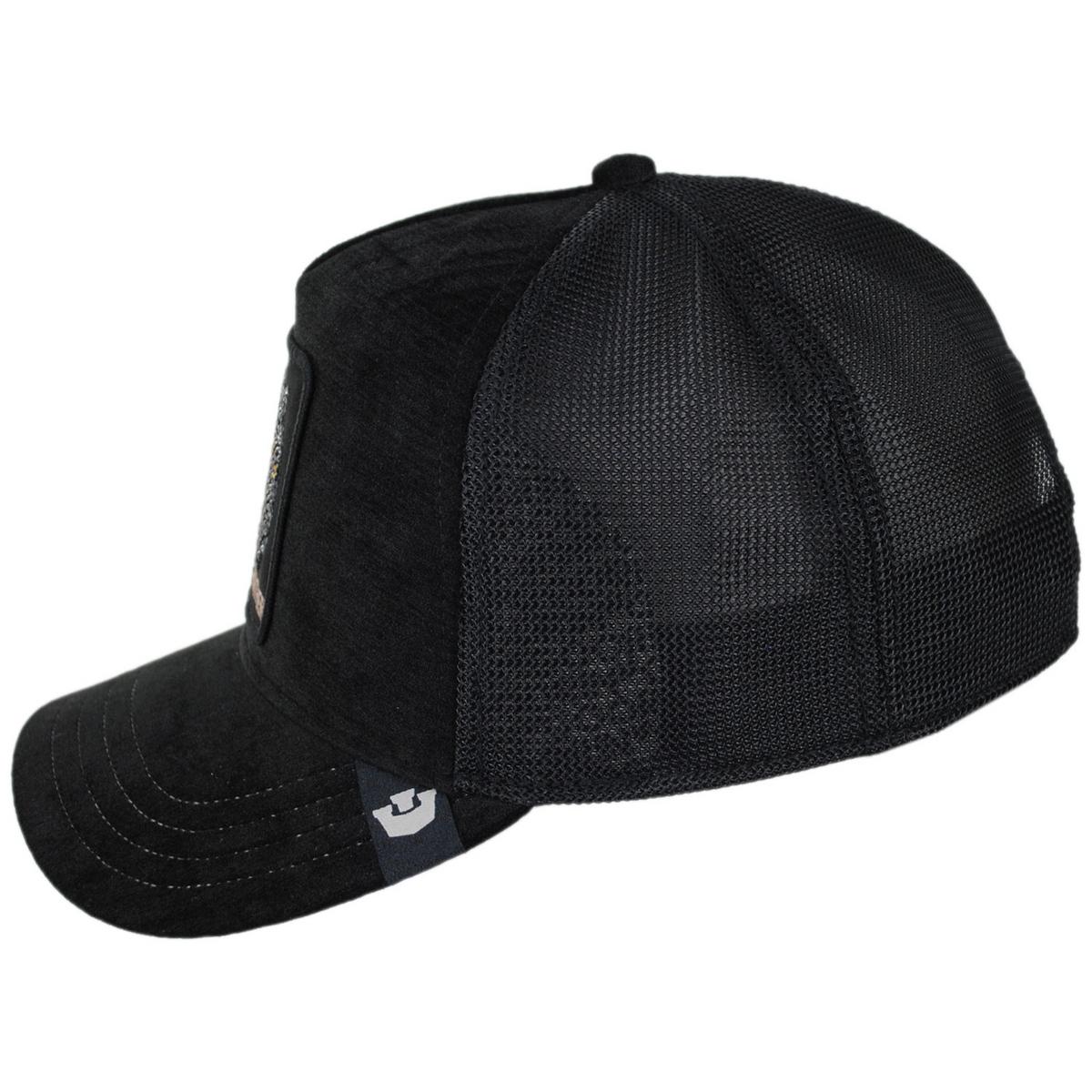 Goorin Bros | Iced Panther Mesh Trucker Snapback Baseball Cap | 200751 | profile | VOID