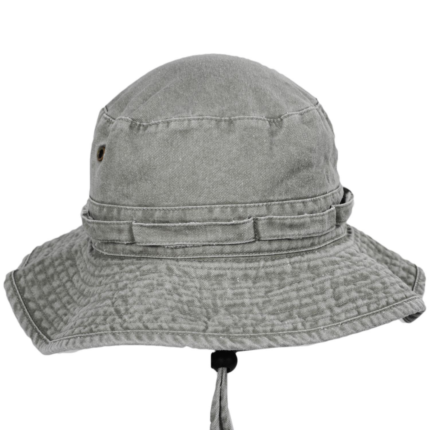 Village Hat Shop | VHS Cotton Booney Hat | 186650 | front | GRAY