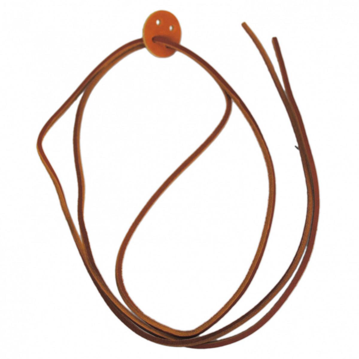 SunBody Hats | Leather Stampede String Chin Strap | 602615 | lead | TAN