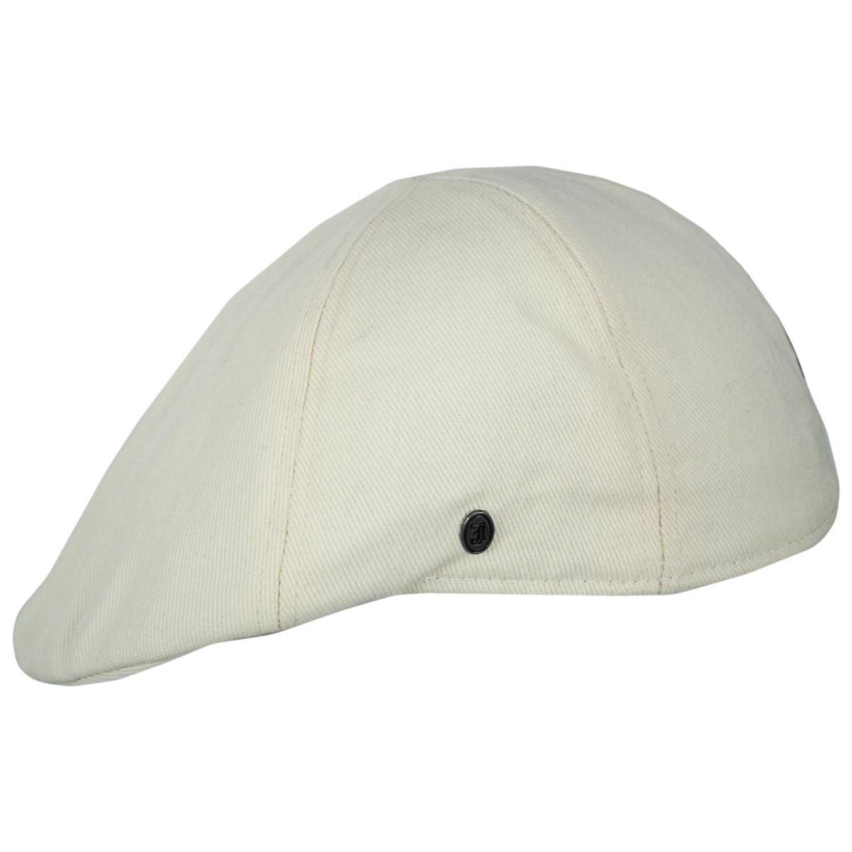 Jaxon Hats | Cotton Twill Duckbill Cap | 167739 | profile | BEIGE