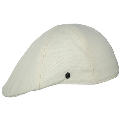 Jaxon Hats | Cotton Twill Duckbill Cap | 167739 | profile | BEIGE
