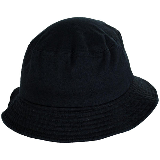 Village Hat Shop | Wholesale Cotton Twill Bucket Hat B2B Pre-Pack | B2B186604 | lead | BLACK