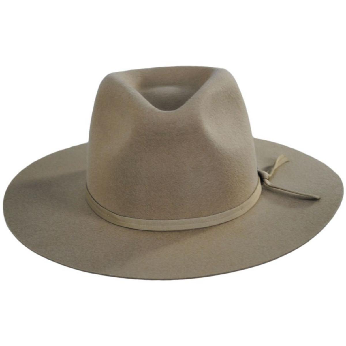 BRIXTON HATS | Cohen Wool Felt Cowboy Hat - Sand | 135650HO24 | front | SAND