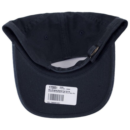 NASA | NASA Micro Cotton Strapback Baseball Cap Dad Hat | 210372 | under | NAVY