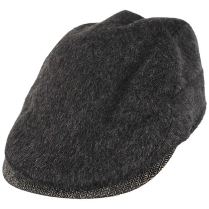 Dorfman Pacific | Arthur Wool Blend Ivy Cap | 160161 | lead | GREY