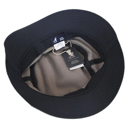 Kangol | Stripe Lahinch Cotton Bucket Hat | 185718 | profile | GREY