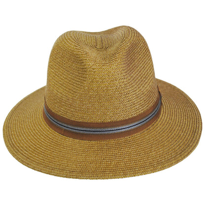 Bailey 1922 | Hester Toyo Straw Blend Fedora Hat - Spring | 127849S | front | GOLDEN SPICE