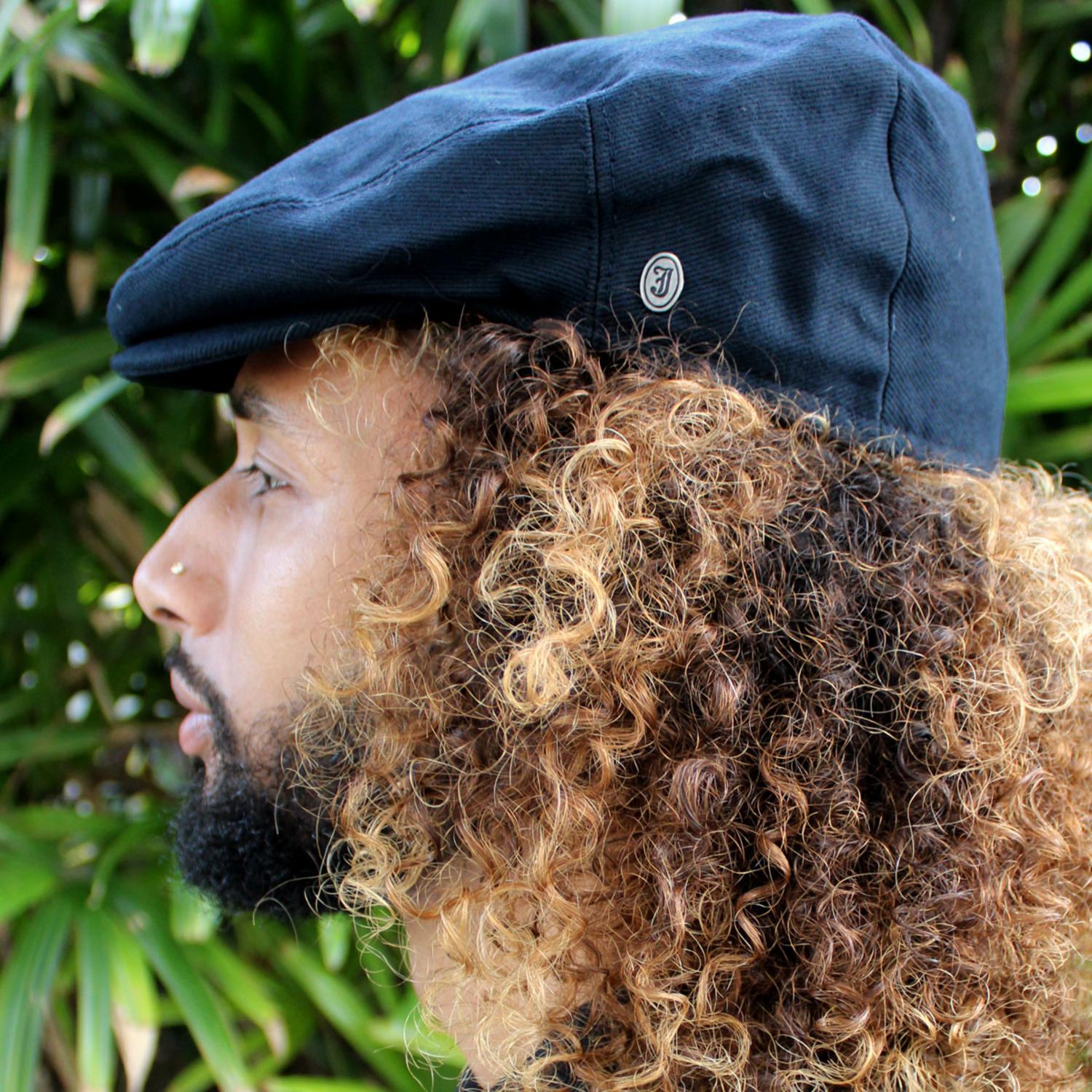 Jaxon Hats | Classic Cotton Ivy Cap | 167740 | lsmtwo | NAVY BLUE