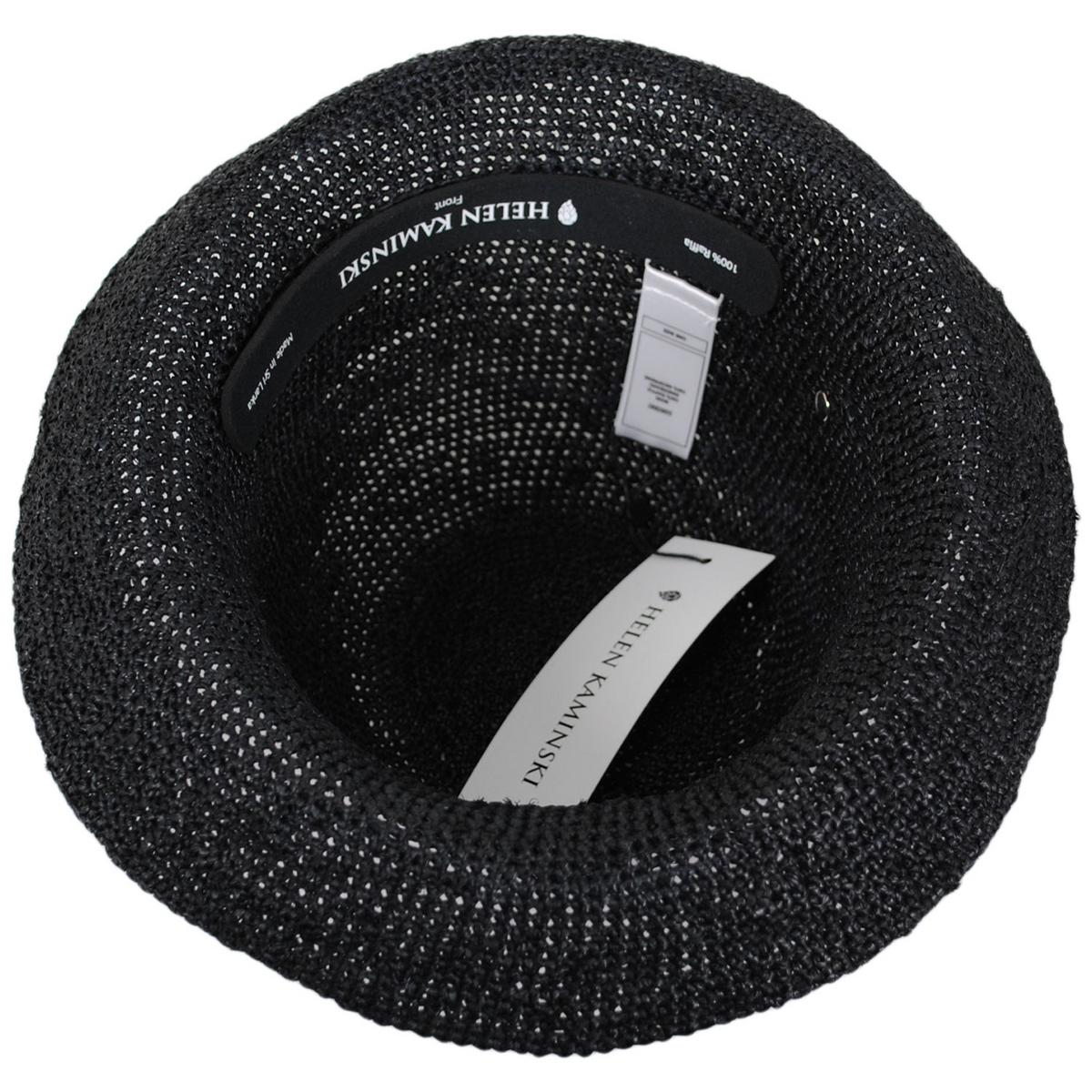 Helen Kaminski | Provence 8 Raffia Straw Sun Hat | 120818 | under | CHARCOAL
