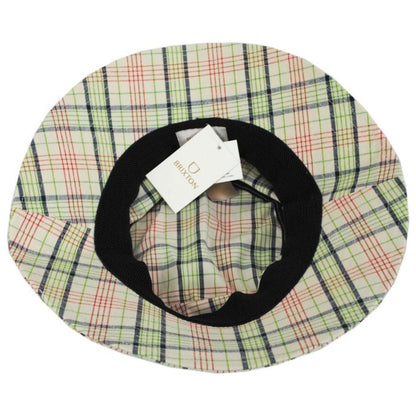 Petra Plaid Cotton Packable Bucket Hat